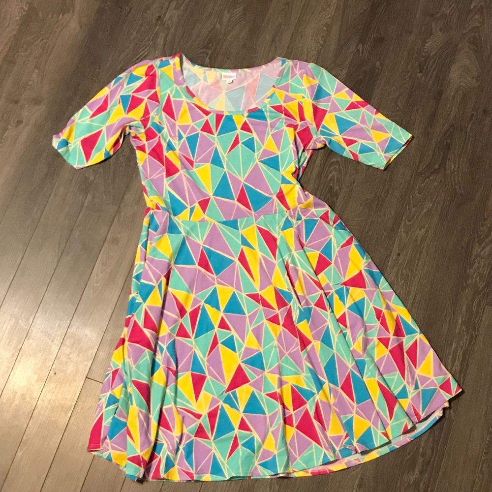 LuLaRoe Nicole. Like new. 3x Perfect for spring!!